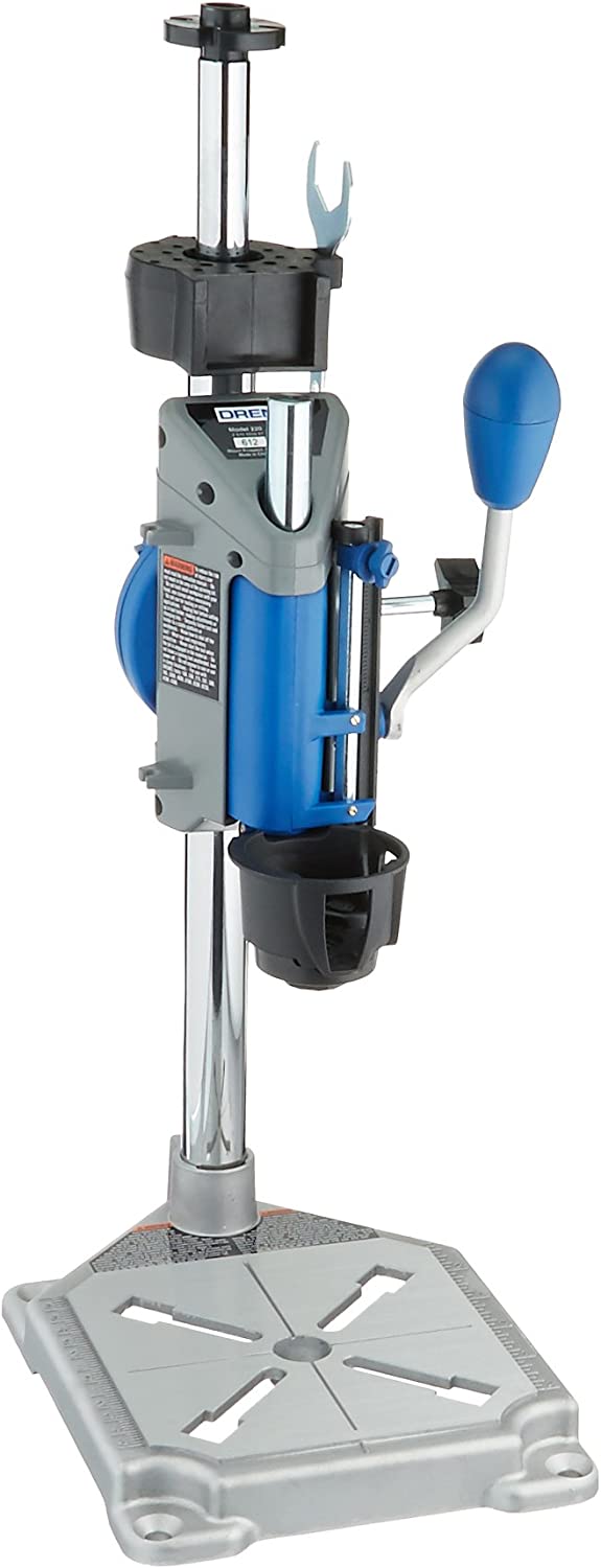 Dremel Drill Press Rotary Tool Workstation Stand with Wrench