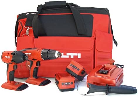 Hilti 03482660 SFH 18-A and SID 18-A CPC 18-volt Cordless Impact Driver and Hammer DrillDriver Combo with Soft Case