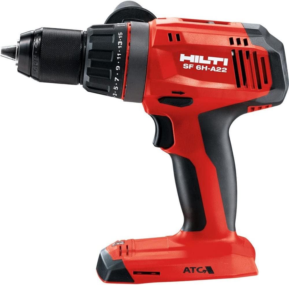 Hilti SF 6H-A22 Lithium-Ion 1 2 in. Cordless Hammer Drill Driver (Tool Body Only)