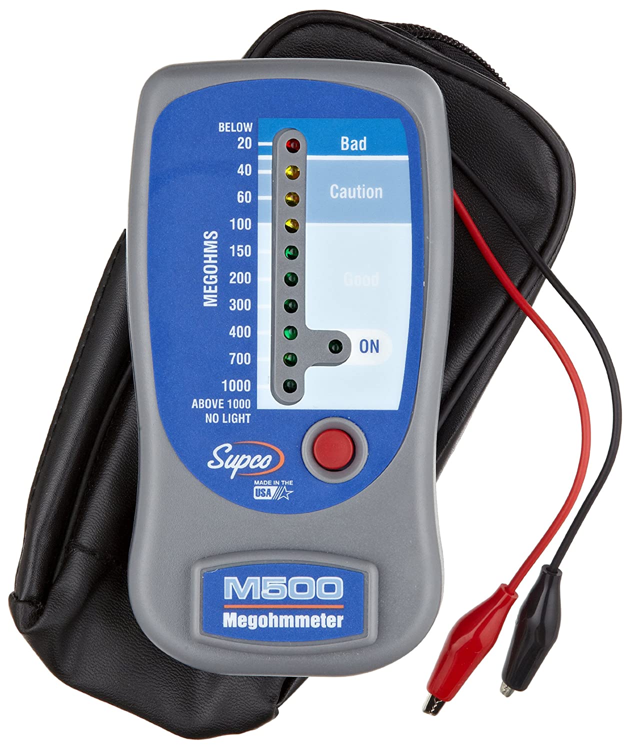 Supco M500 Insulation Tester/Electronic Megohmmeter